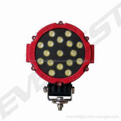 Auxiliary Vehicle-mounted Truck Light, 17 Pieces x 3W, 2,900lm
